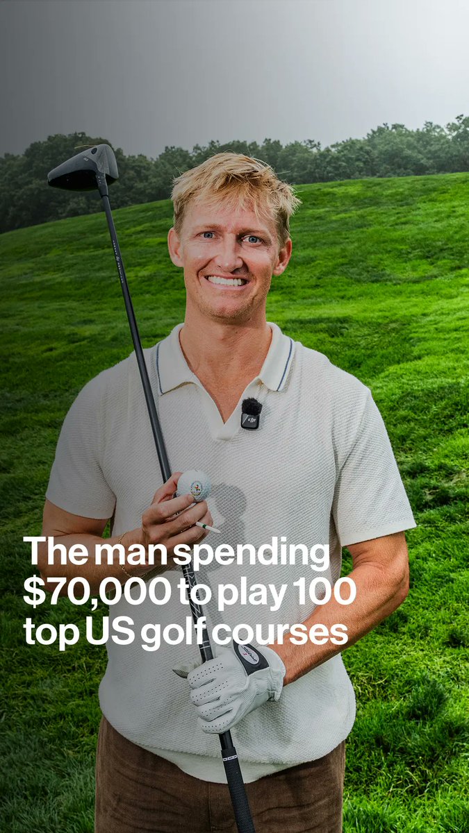 Daniel Belk turned a pandemic-era career setback into two businesses. Then, in January, he sold his stake in one of them for $1 million. His next move: spending the year trying to play America’s top 100 public golf courses