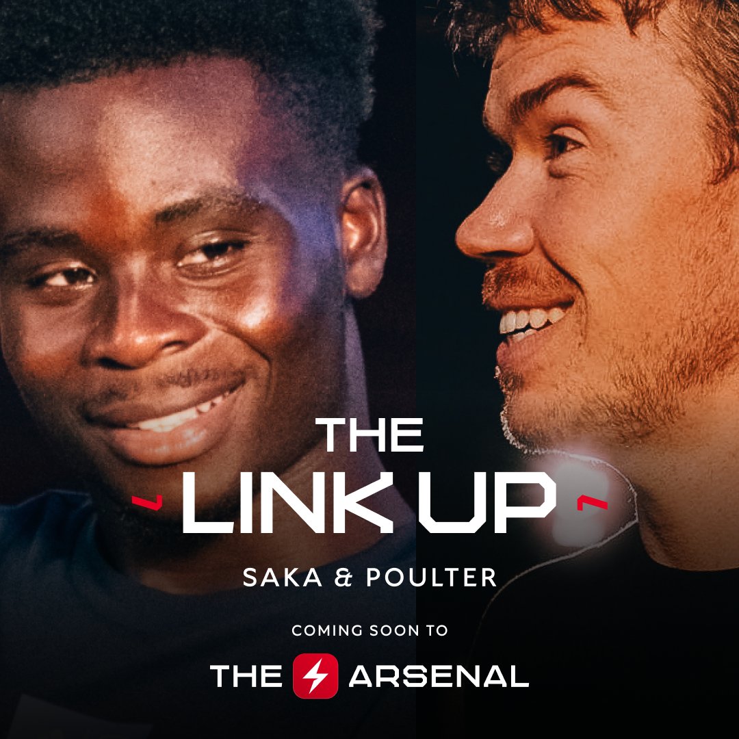 Going behind the camera for the first time 🎥 The Link-Up: starring Bukayo Saka and Will Poulter, streaming soon ⚡️
