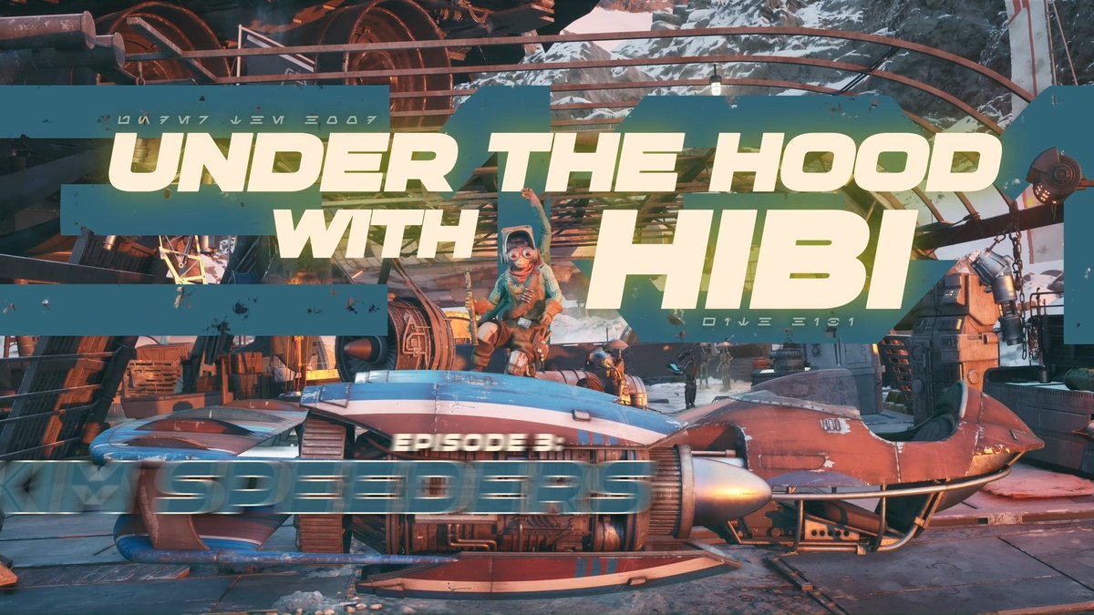 "This baby doesn't sprint. She spreads her wings and soars!" Find out all about skim speeders, a new addition to the STAR WARS™ galaxy, in Episode 3 of Under the Hood with Hibi.