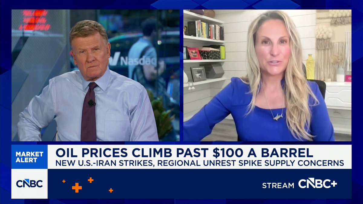 CIBC Private Wealth Senior Energy Trader Rebecca Babin on how China wants to capitalize on oil's rise to $100 a barrel.