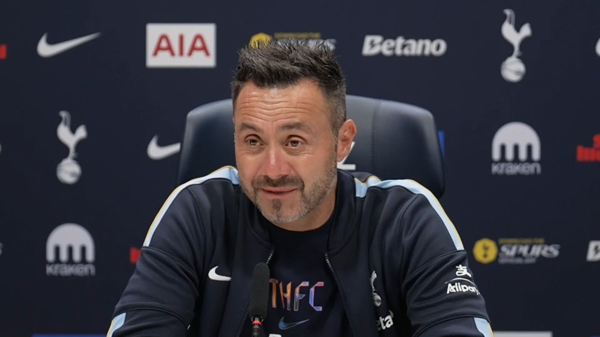 "I am positive because I believe in my players" Roberto De Zerbi reacts to Tottenham Hotspur's difficult start to the Premier League season 💪