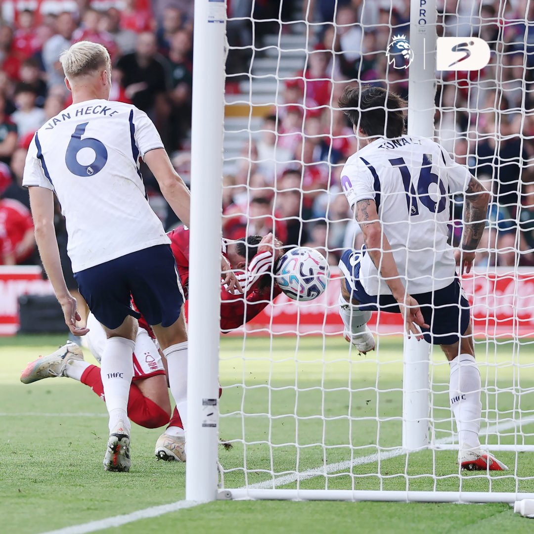 Goal or no goal? 👀 Spurs survive a scare as VAR chalks off Neco Williams' effort.