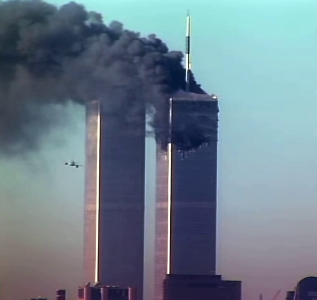 25 years ago at 8:46 a.m., the first plane hit the North Tower of the World Trade Center. The 2nd plane struck the South Tower 17 minutes later at 9:03 a.m. Nearly 3,000 people were killed that day in New York City, at the Pentagon, and on the four planes that were hijacked by Muslim Terrorists - fathers, mothers, children, grandparents, first responders, members of law enforcement and the military.