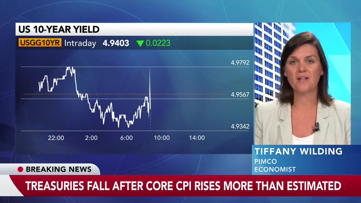 Tiffany Wilding, economist at Pimco, says US CPI data for August “does result in a Federal Reserve that is hiking interest rates"