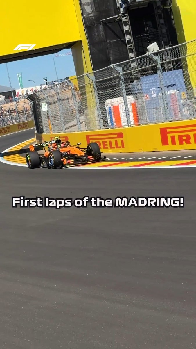 Volume UP 🔉 These trackside vistas at the MADRING 😍 #F1 #SpanishGP