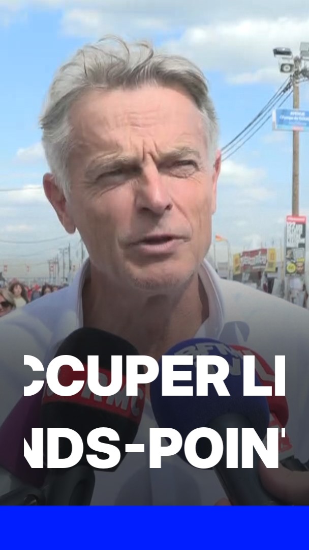 Pouvoir d'achat: Fabien Roussel, candidat PCF à la présidentielle, appelle les Français "à se mobiliser devant les sous-préfectures, Matignon, l'Élysée et le siège de Total"