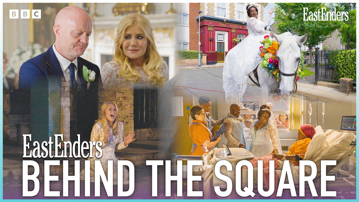 Two weddings, one horse and a whole lot of drama… 🐴 Take a look behind the scenes of a huge week on #EastEnders. 🎥
