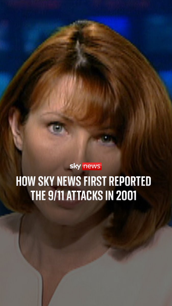 On 11 September 2001, the world watched in horror as the terror attacks unfolded. This is the moment Kay Burley broke the news of a plane crashing into the World Trade Center on Sky News in 2001