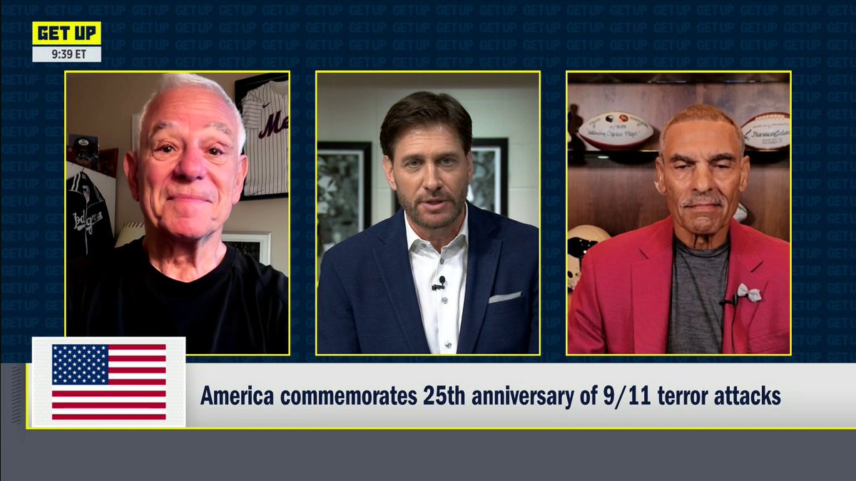 Herm Edwards and Bobby Valentine join Get Up to reflect on their time coaching the Jets and Mets following the terrorist attacks on 9/11.