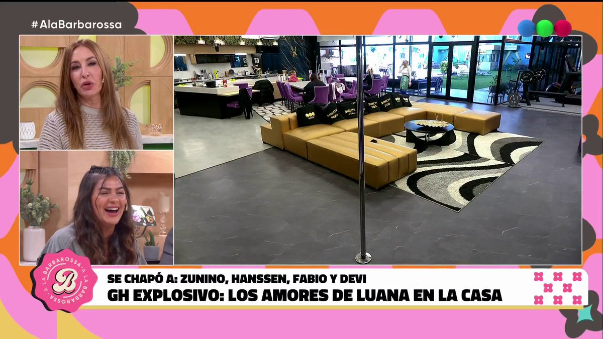 🫦 Luana hace un RANKING de CHONGOS: 1) Zunino 2) Hanssen 3) Tommy ❌ Fabio #ALaBarbarossa ahora en Telefe