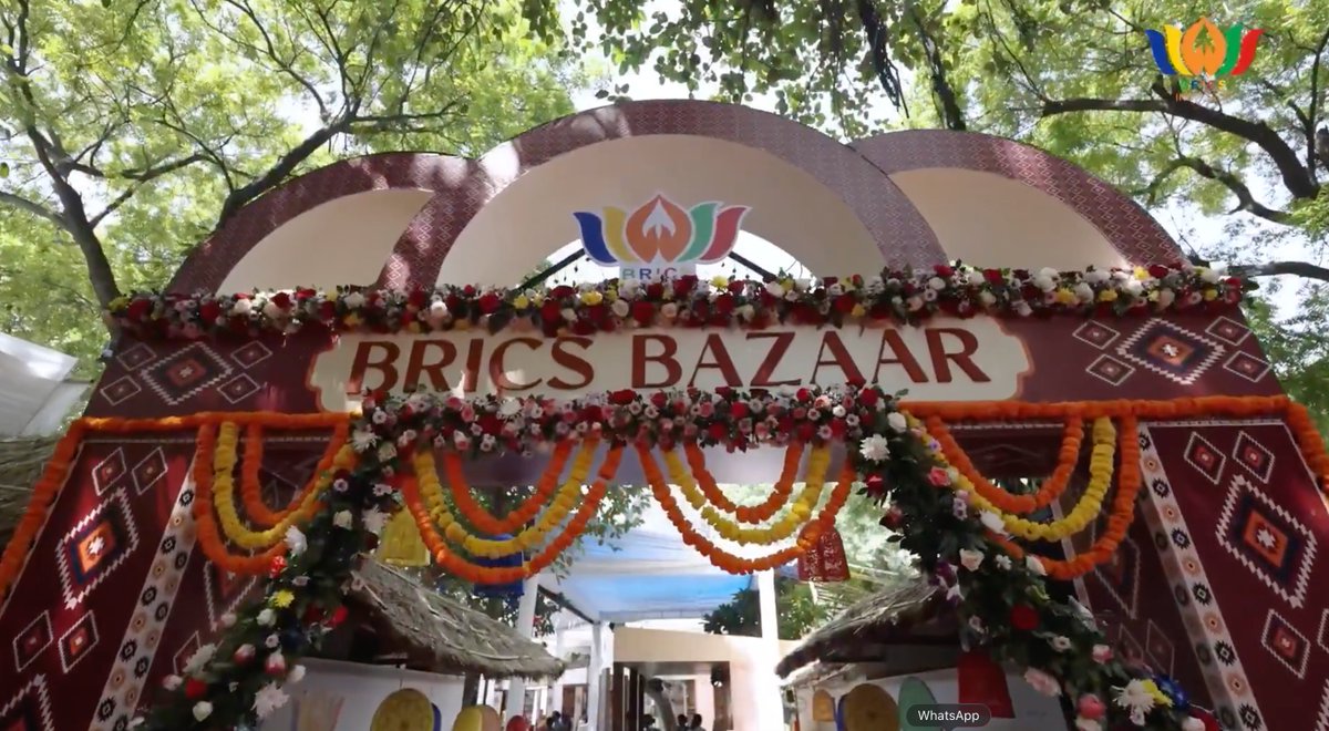 BRICS Bazaar 2026✨ Traditional crafts, vibrant performances and cultural heritage come together to celebrate the rich diversity 📅 10-15 September, 2025 📍National Crafts Museum & Hastkala Academy, New Delhi #BRICS2026 #BRICSIndia2026 #IndiaBRICSChairship BRICS 2026 Randhir Jaiswal