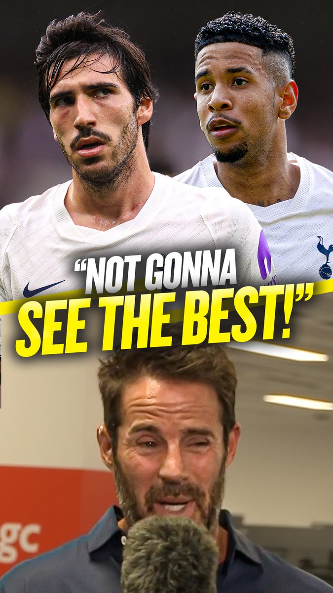Jamie Redknapp warns Spurs fans that they might not see the best of their players this season... 👀 #THFC #Tottenham #Spurs