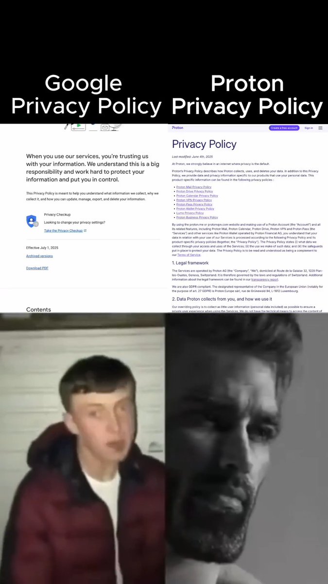 Google's privacy policy is just a really long list of "here are all the ways we are allowed to abuse your data"