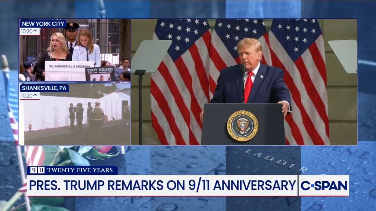 President Trump honors servicemen currently serving in Iran: "The Islamic Republic of Iran will never ever have a nuclear weapon."