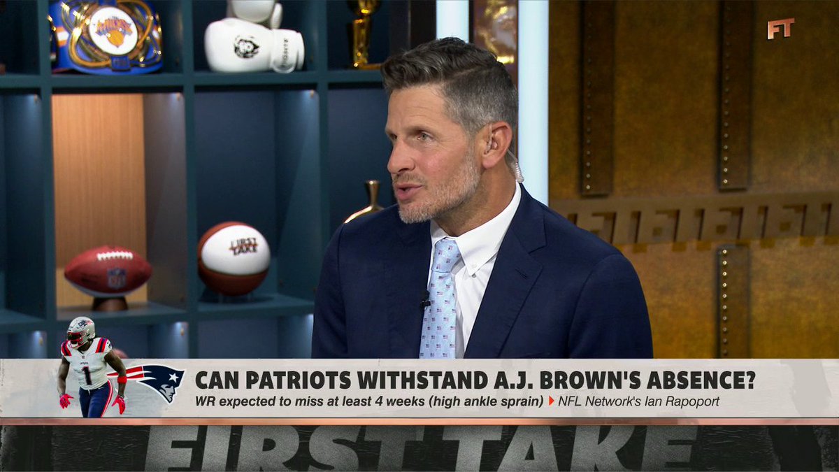 .Dan Orlovsky isn't worried about the Patriots without A.J. Brown ✍️