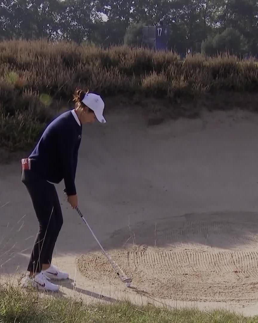 Haymaker after haymaker in this match. One of the best I’ve ever seen. The group as a whole is -15 best ball thru 17 holes.