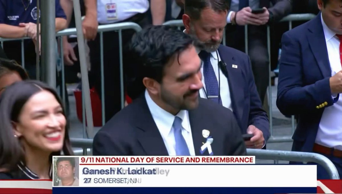 LAUGHTER FROM AOC and MAMDANI as NAMES OF 9/11 VICTIMS are READ ALOUD OTHERS IN THE CROWD CRYING