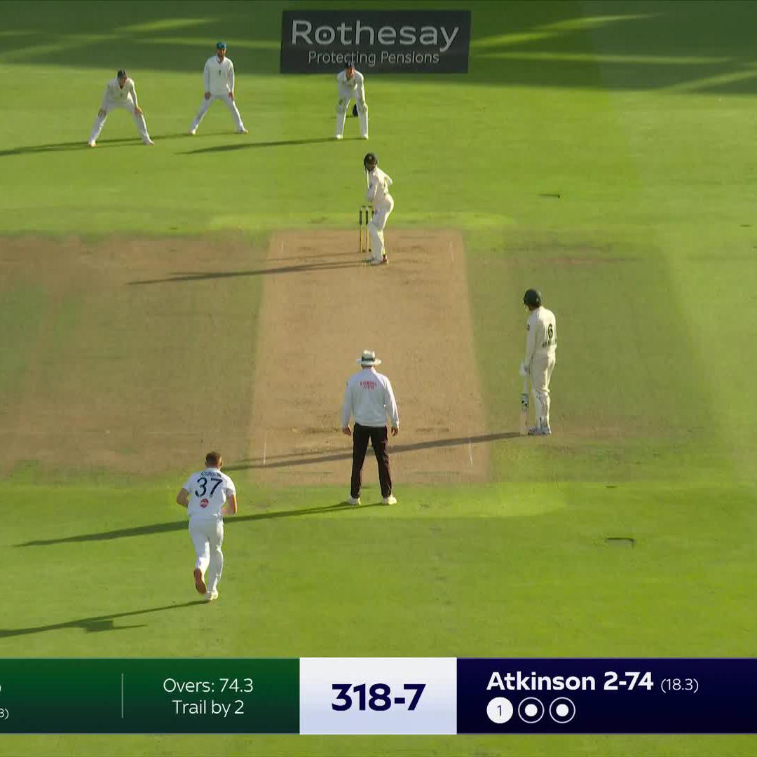 Gus Atkinson. AGAIN. 👏 Catch all the action ➡️