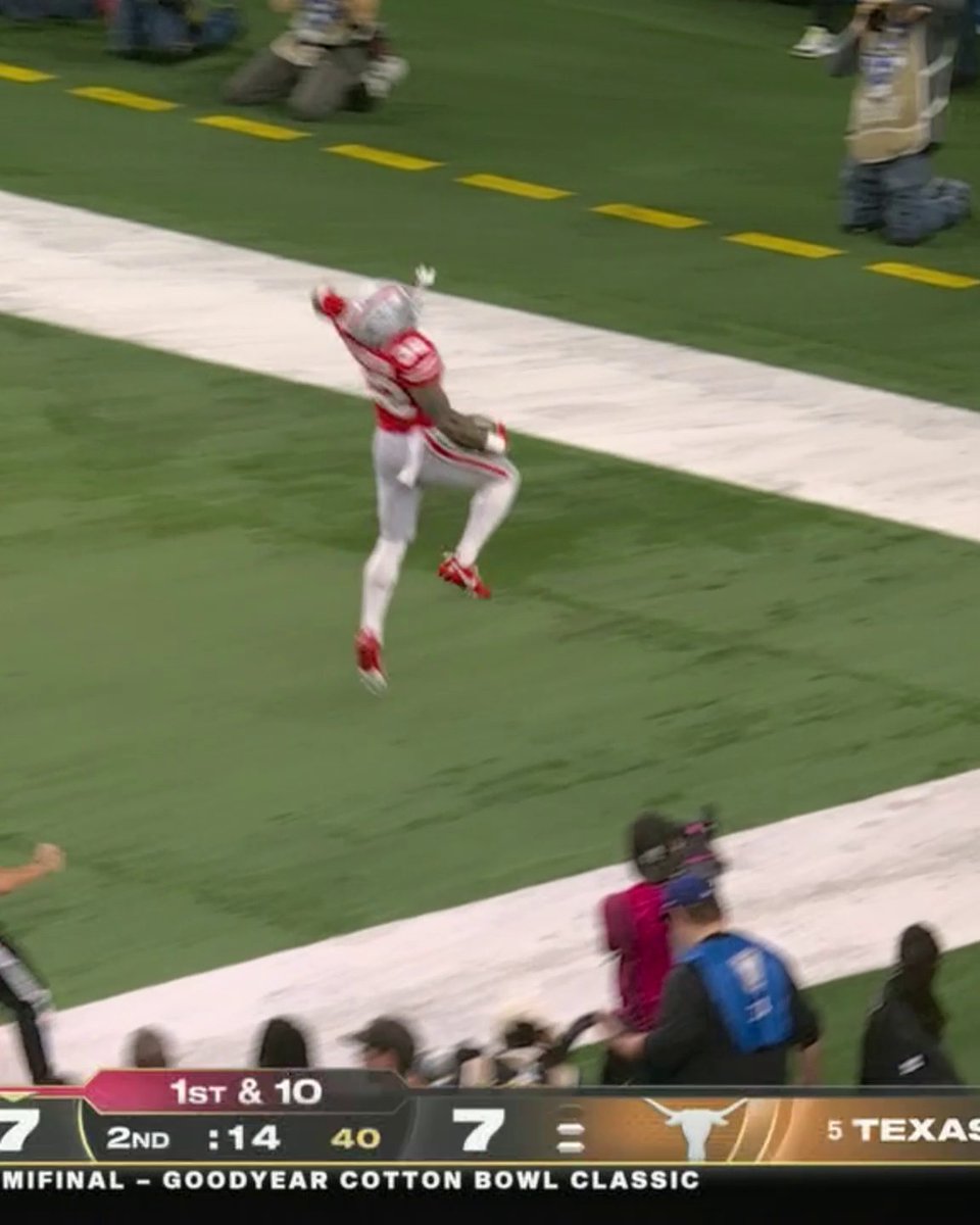 TREVEYON HENDERSON 75 YARD TOUCHDOWN‼️