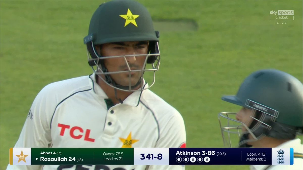 Razaullah is having some fun at Edgbaston! 🔥