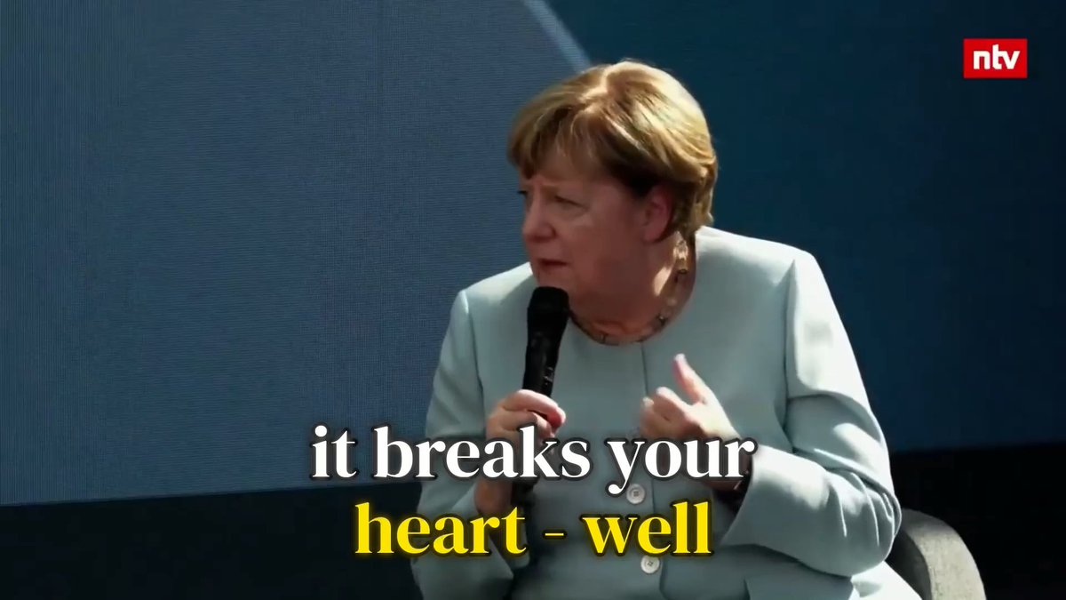 🇩🇪 Angela Merkel on AfD victory: “It breaks my heart.” Merkel famously urged migrants to vote against the AfD. The plan was to import foreign voters and fill our army with foreign soldiers. The German government has been plotting to eliminate the German people.