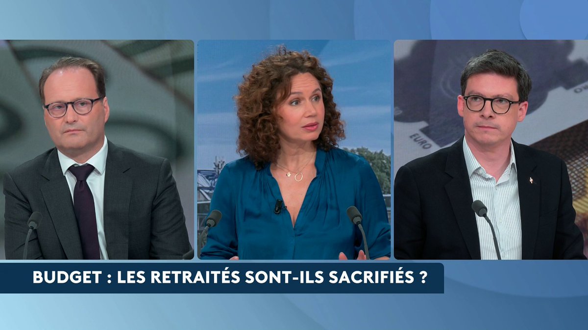 🔴 Retraites : "Les caisses sont vides. C'est le résultat de dix ans de pouvoir macroniste", attaque Pierre-Henri Dumont (LR). "J'aurais bien voulu que le groupe LR ait autant de courage au moment de la réforme", répond Sylvain Maillard (Renaissance). #AvantLe20h #Canal16