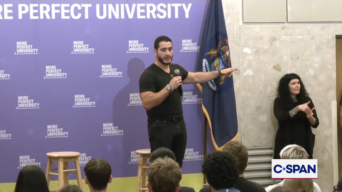 U.S. Senate candidate Dr. Abdul El-Sayed (D-MI) criticizes opponent Mike Rogers' (R-MI) on post-9/11 voting records: "Rather than vote to make sure the brave first responders... rather than to make sure they had healthcare, he voted not once but twice against giving them healthcare."