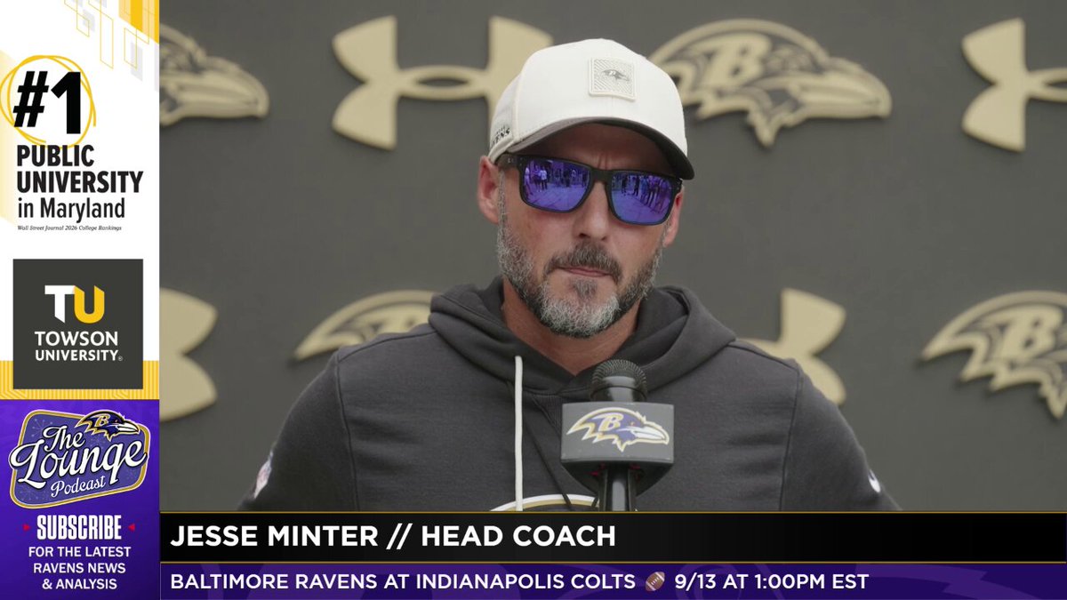 “We’re not going to play him this week.” Head Coach Jesse Minter with a status update on Nnamdi Madubuike