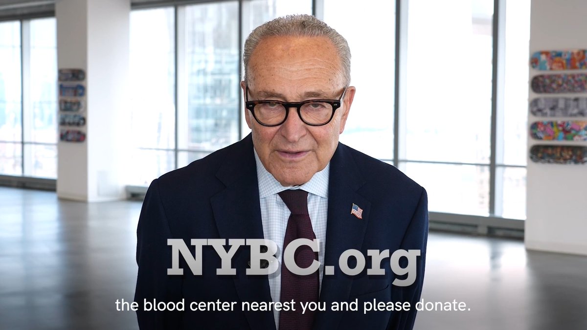 Thousands of New Yorkers stepped up to donate blood after 9/11. 25 years later, survivors battling 9/11-related illnesses still need blood for their treatments. Please help them by making an appointment to donate blood with NY Blood Center.