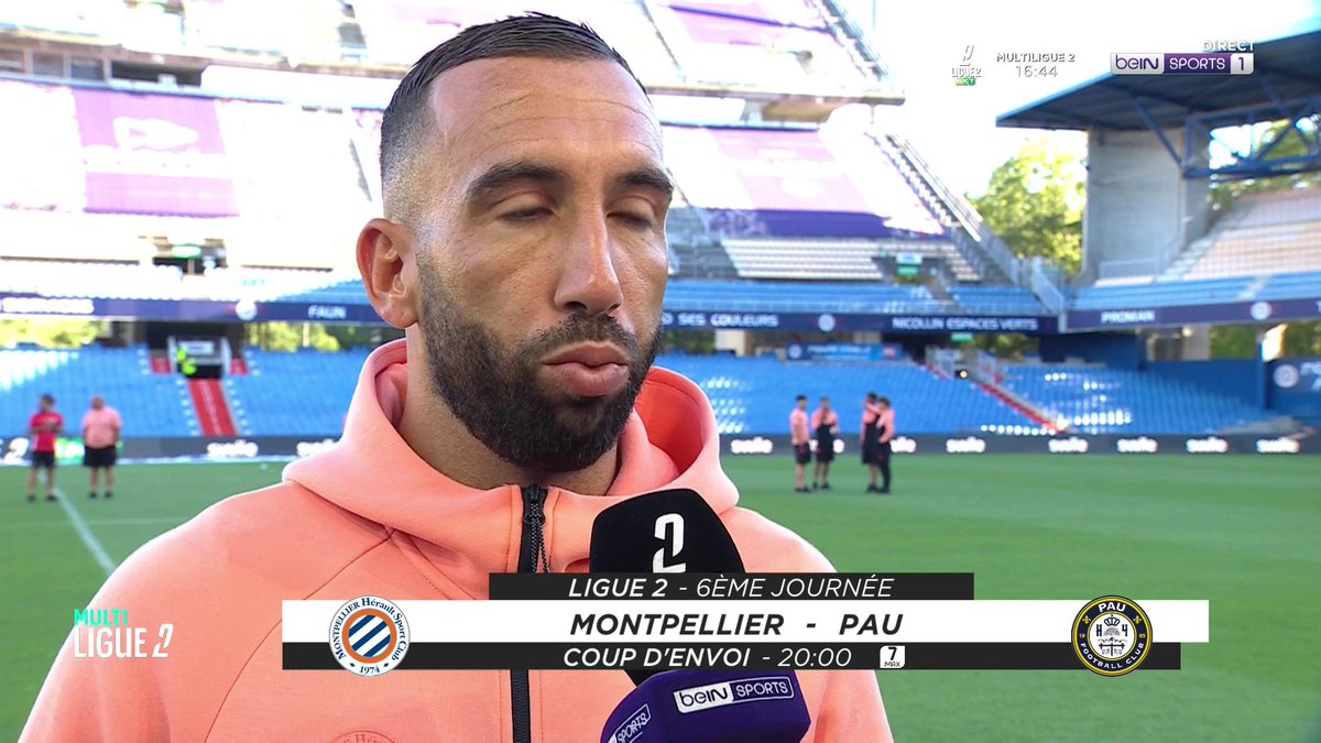 ⚽️ #Ligue2BKT 🗣 Florian Tardieu :« J’ai mon caractère et mon comportement qui font que j’ai plus de facilité à parler avec les jeunes. » #beINLIGUE2