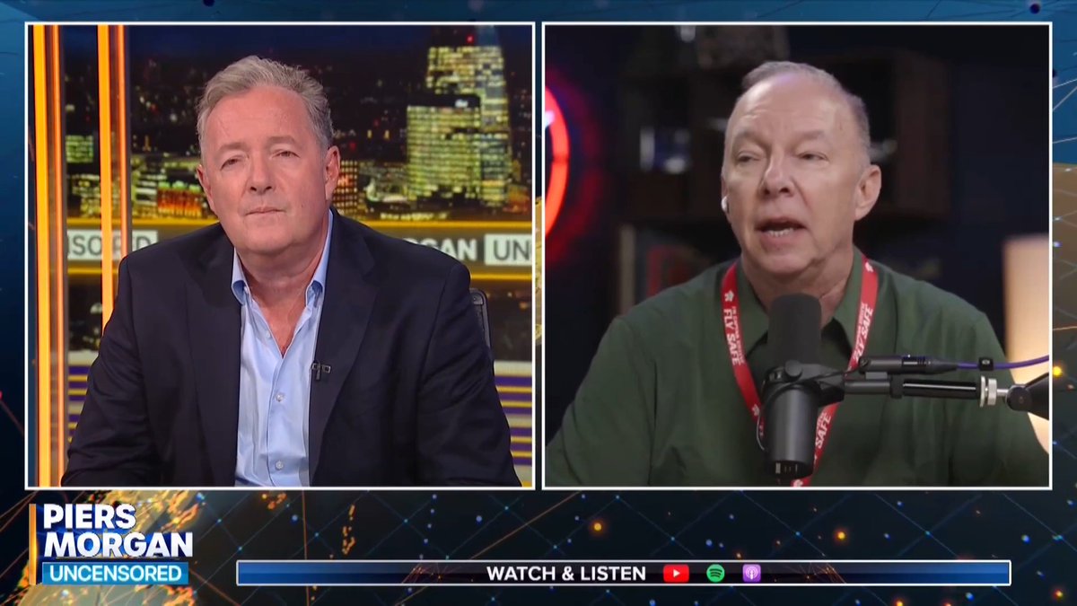 "In the airline business, it's no big deal - unless the next day is 9/11 and it's the first plane that gets hijacked..." Captain Steeeve recounts how he was meant to fly the plane that hit the North Tower on September 11, 2001. 📺 Piers Morgan