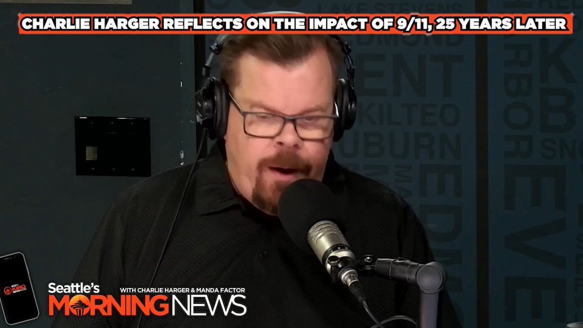 On August 1, 2001, Charlie Harger, KIRO Newsradio stood on the balcony of his Jersey City apartment for the last time, looking across the Hudson at the twin towers. He worked in Manhattan. The PATH train dropped him inside the Trade Center every morning. Forty-one days later, the towers were gone.