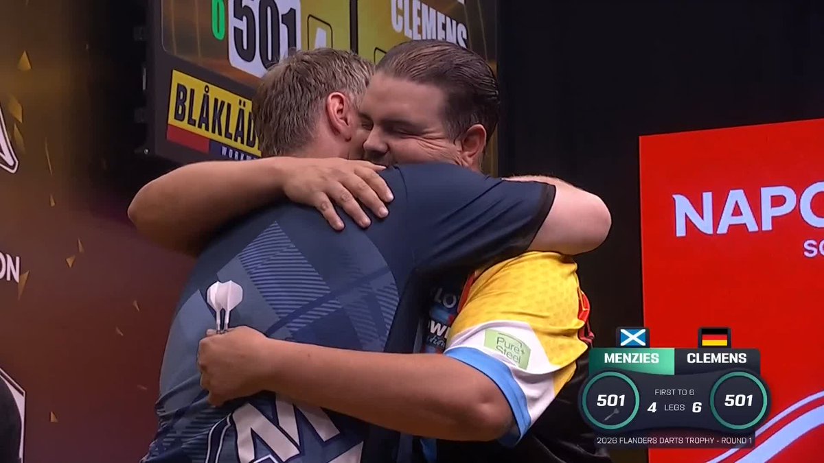 CLEMENS ADVANCES! Gabriel Clemens wins his first match on the European Tour in just under a year, coming from behind to beat Cameron Menzies 6-4! 📺 #ET13