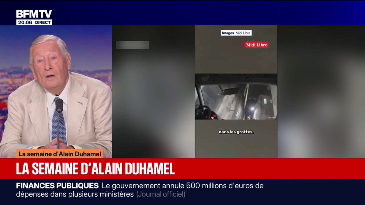 LA SEMAINE D'ALAIN DUHAMEL - Propos racistes de policiers à Carcassonne: "Il ne faut pas être tellement étonné qu'il y ait des vases communiquant entre ce qu'ont dit ces deux individus et le RN"