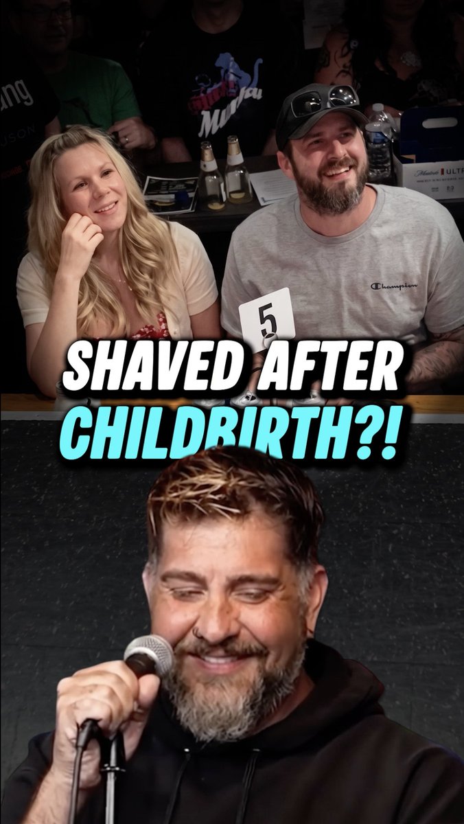 She just gave birth… and shaved see me live
