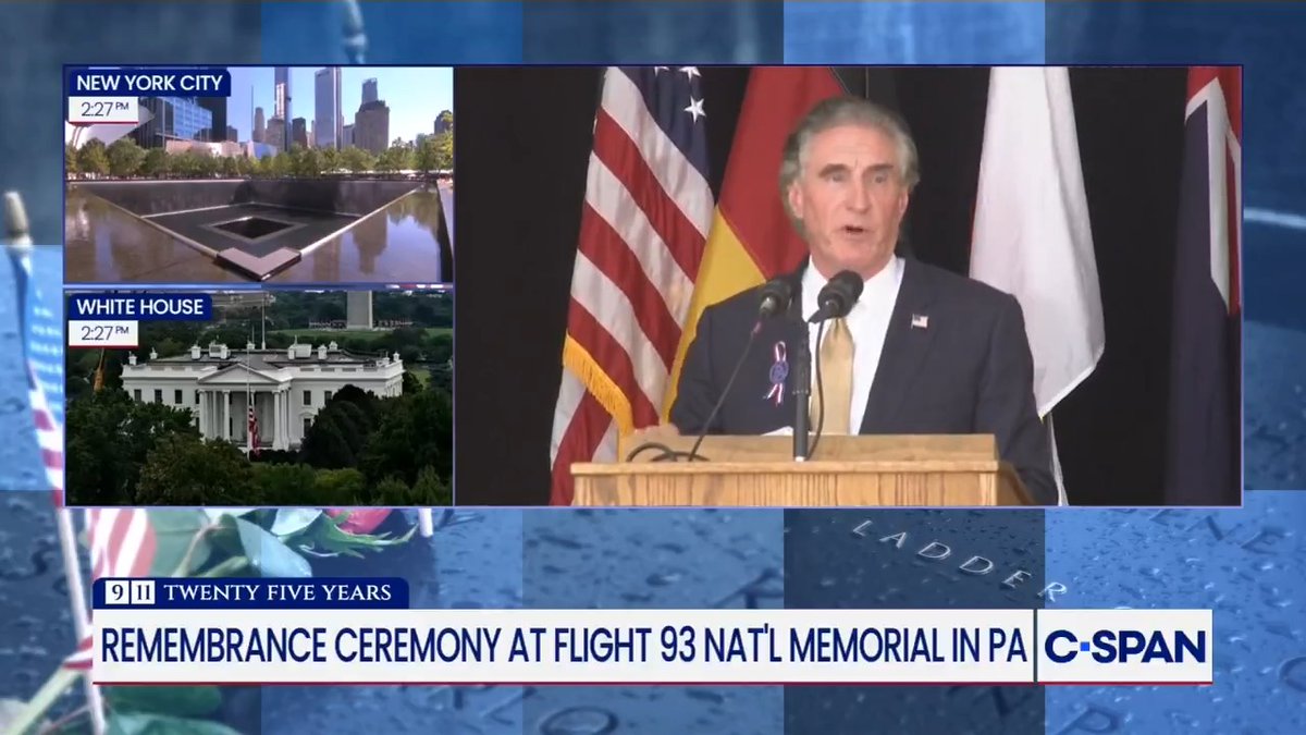 .Secretary Doug Burgum recalls a journalist during his first day at CNN on 9/11 who interviewed then-Sen. Biden and future president: "We know that if the action and the courage of the 40 members on Flight 93 had not happened... Our world would be very different than it is today."