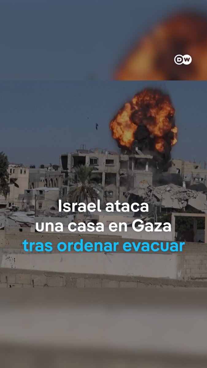 🇮🇱🇵🇸 | Israel ataca un edificio en Gaza después de pedir la evacuación.