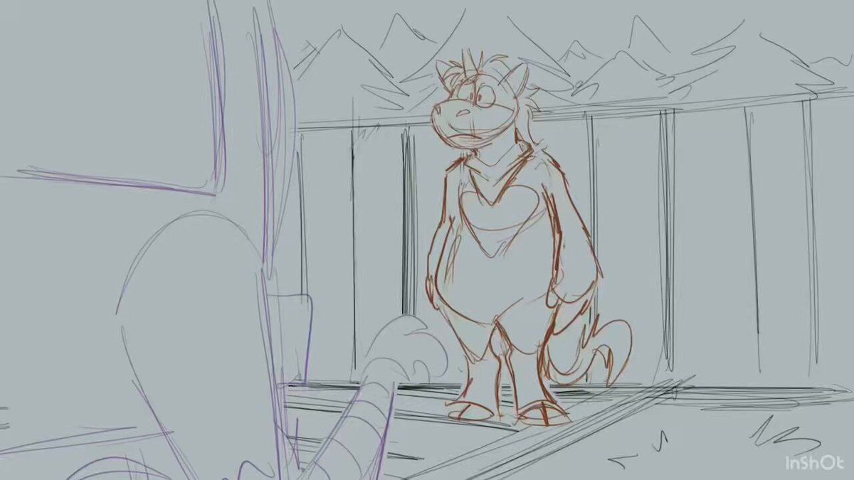 Did an animatic of that iconic scene from Buddy heheee (The hyperfixation I have on this guy is crazy 😭) #buddy #buddytheunicorn #animation