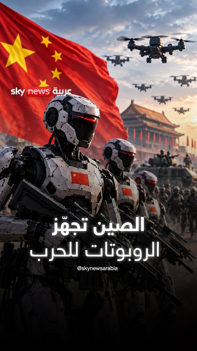 الروبوتات جاهزة للحرب ! #سوشال_بالتفصيل #الصين