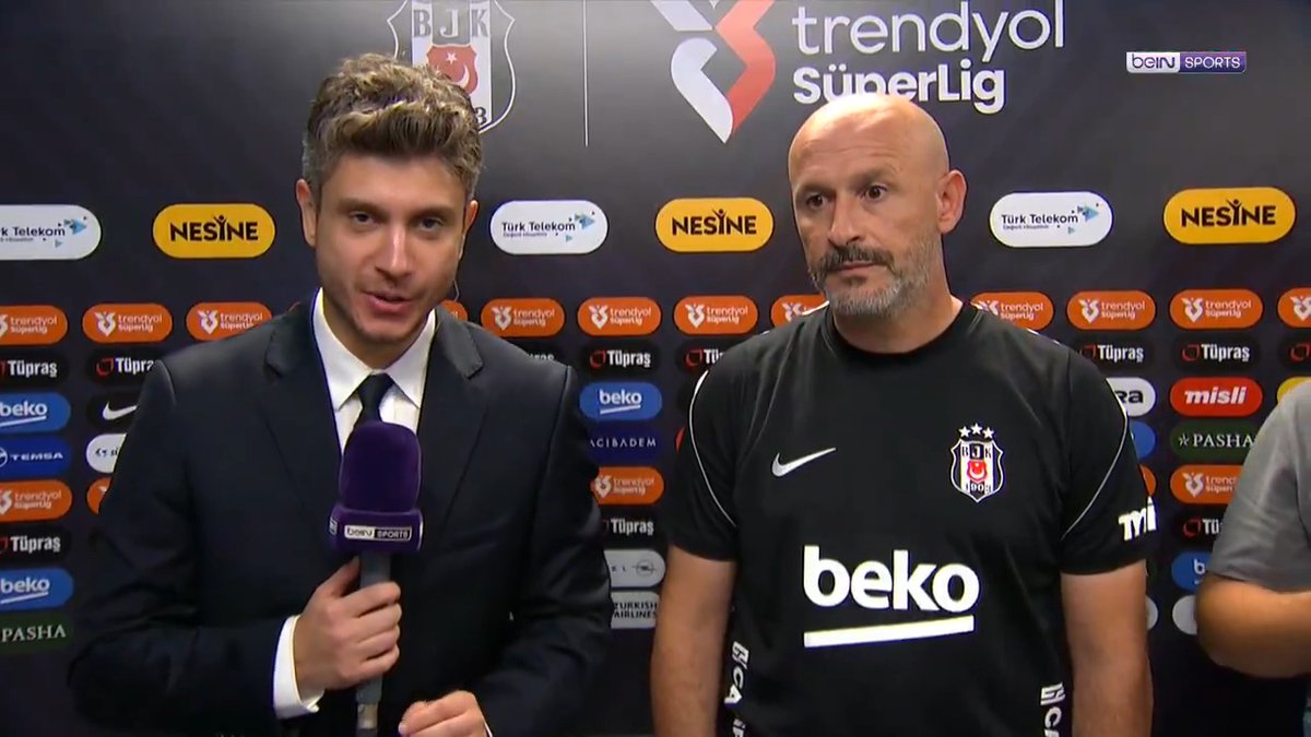 🎙️ Beşiktaş Teknik Direktörü Vincenzo Italiano'nun maç sonu açıklamaları. | #BJKvERZ