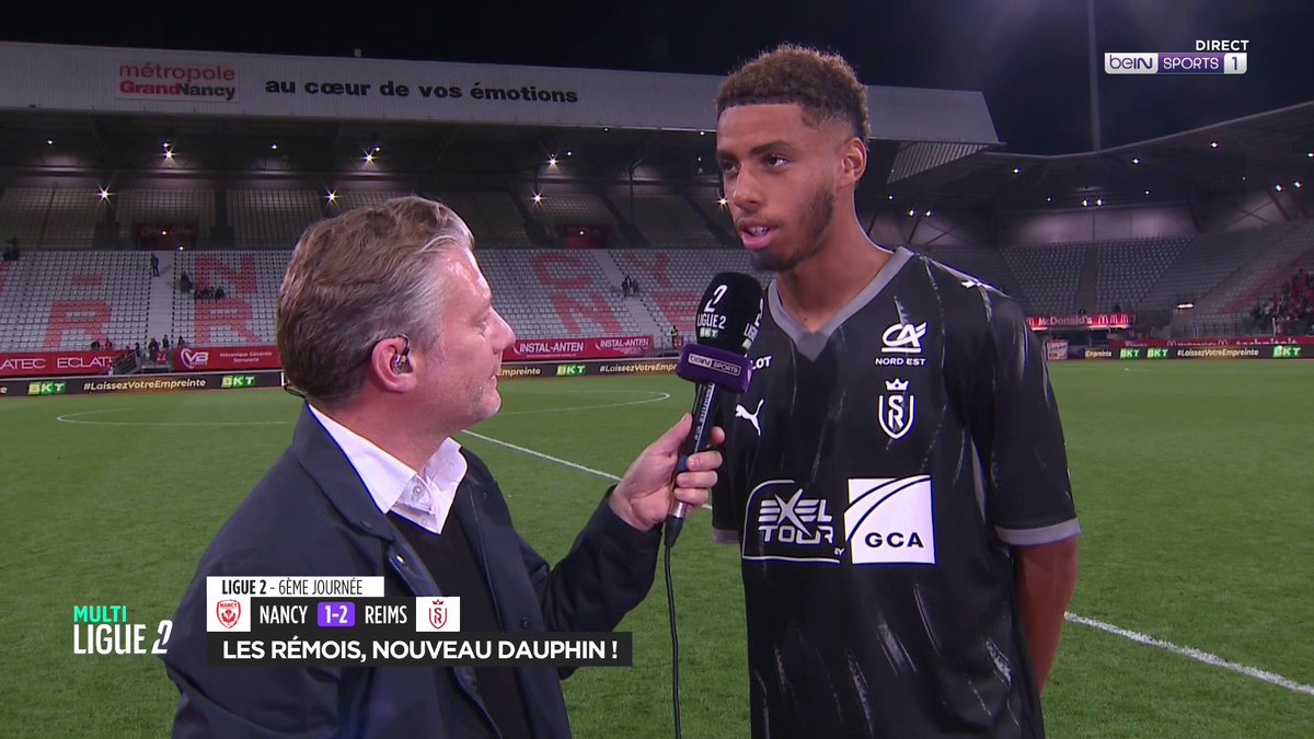 ⚽️ #Ligue2BKT 🗣 Chamsedin Kouranfal : « Dès que je tire, je la vois en lucarne et c’est un rêve éveillé. » #beINLIGUE2