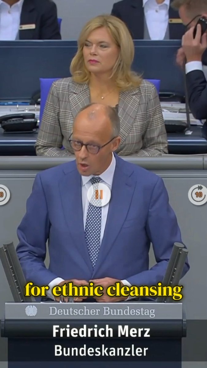 German chancellor Merz claims that Remigration is “ethnic cleansing”. What does he think mass migration is? Ethnic contamination?