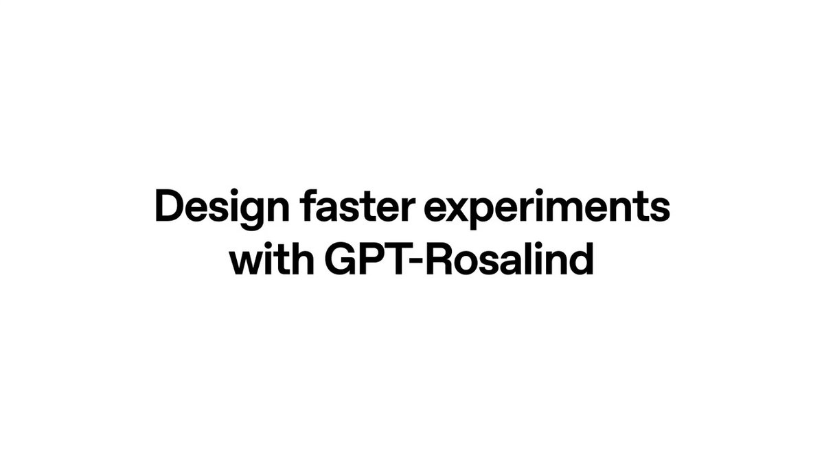 Bring stronger biological reasoning to your research with GPT-Rosalind in the API and Codex. Connect findings across papers and experimental results, weigh the evidence for a biological target, and work through an analysis to plan what to test next.