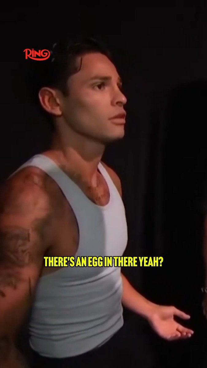 "Get the eggs out of his pocket." 🥚 Dana White on Ryan Garcia attempting to bring eggs to his face-off with Conor Benn 😂 #GarciaBenn l Sept 12th in Las Vegas 🥊