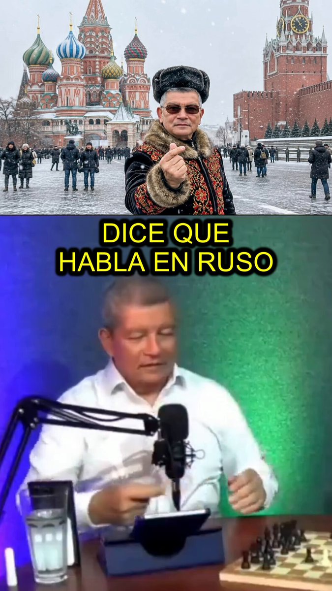 😹😹😹 "A pues si podes hablar en Ruso"