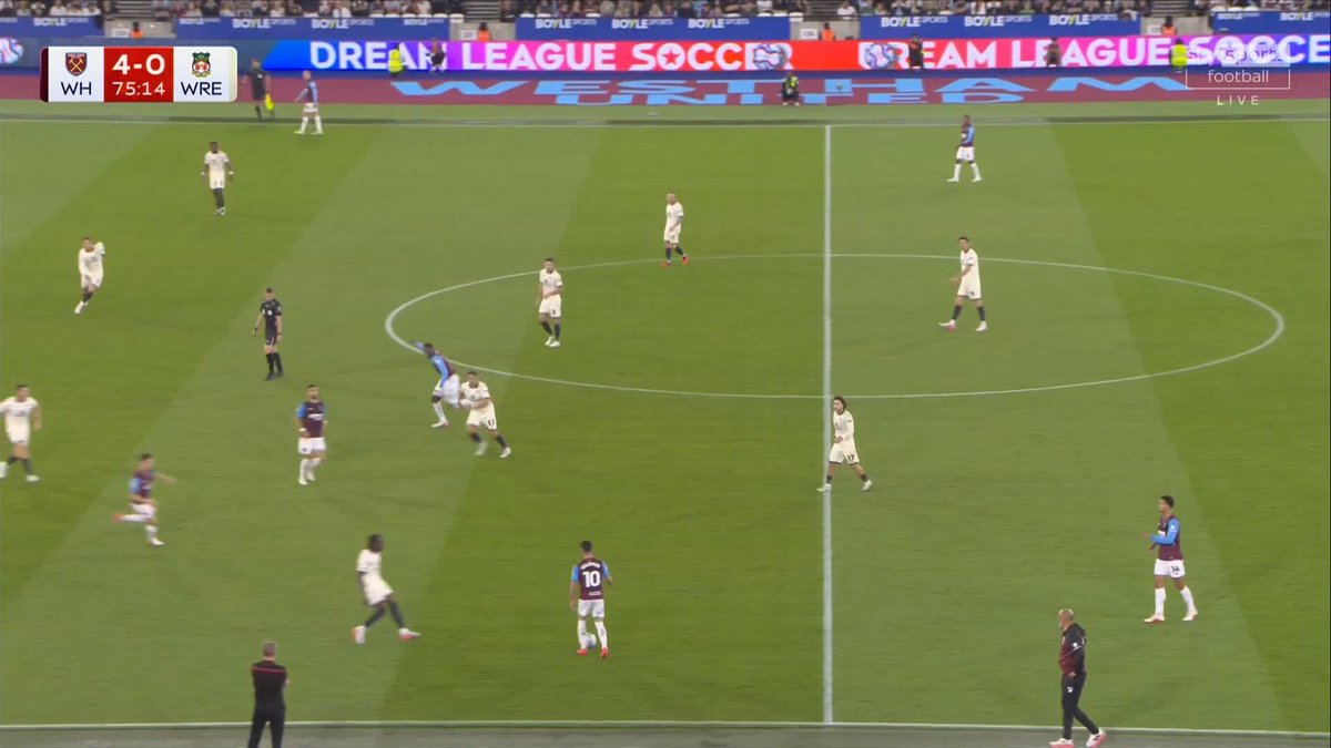 "The rest of the Championship, are you watching?" Kante finishes superbly to make it five for West Ham!! 💥