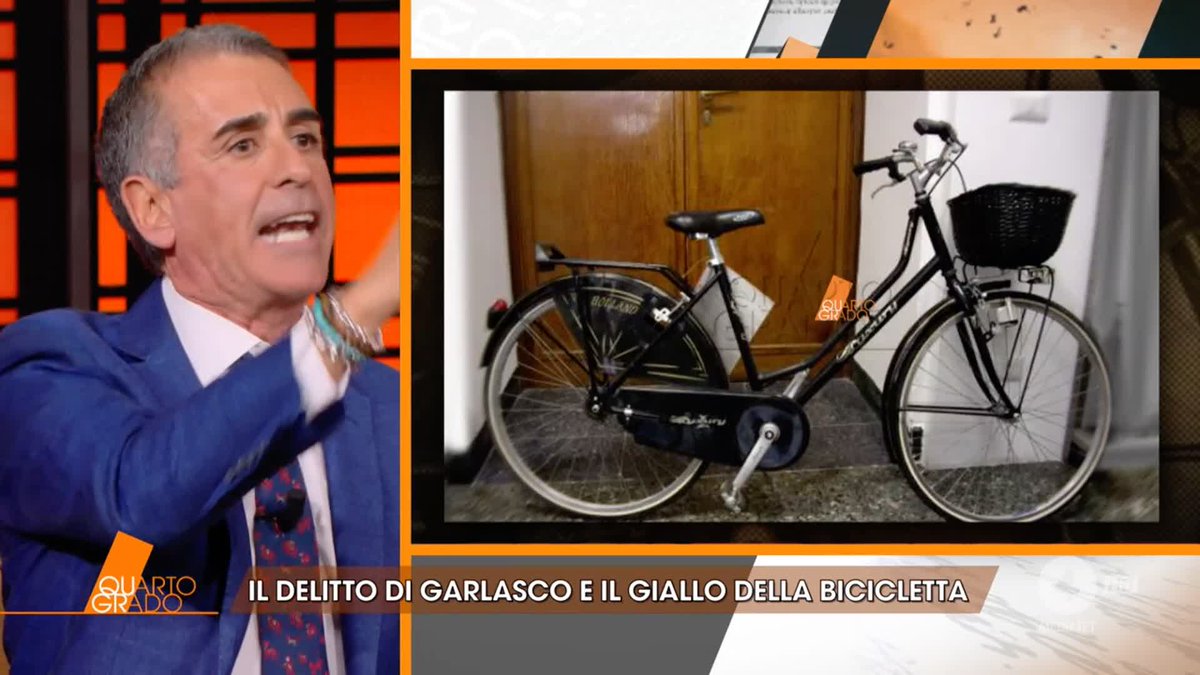 #Garlasco: il giallo della bici nera, Carmelo Abate: "A processo gli inquirenti non hanno mai chiesto alla signora se la bici nera fosse quella". #Quartogrado