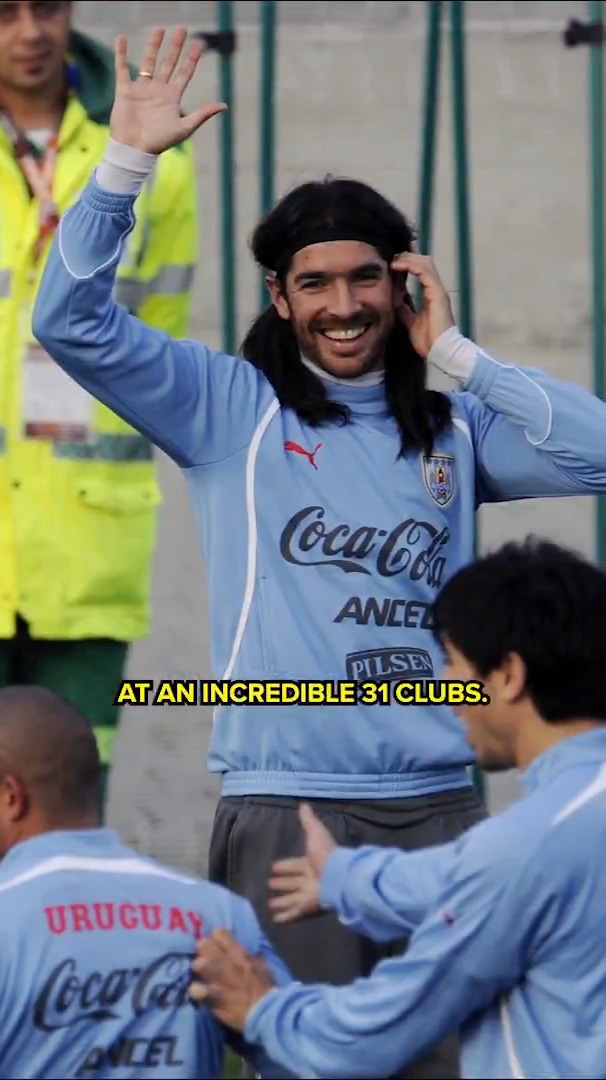 There are journeymen... there are well-traveled people... and then there's "El Loco" Abreu 🗺️