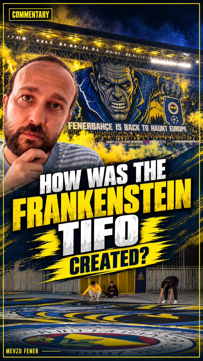 dünya taraftarları da bizden bir şeyler öğrensin… 🟡 How was that tifo that shook the world created? 🔵 How many days did it take, and how many people worked on it? 🟡 What major setback happened at the very last minute? 🔵 How did it make history? 🟡 Here’s the behind-the-scenes story of the incredible tifo that left its mark on world football history! 🎤 Kaan Koç