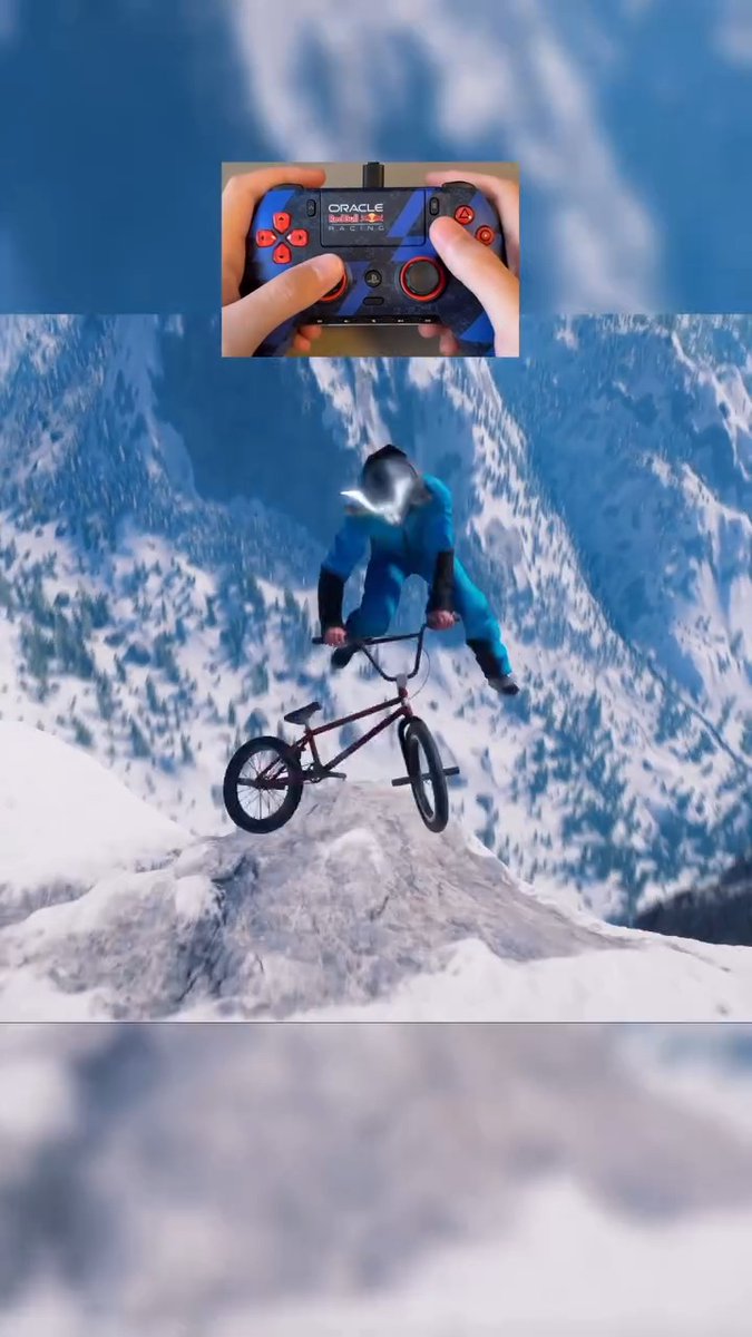 Most realistic Red Bull stunt 😭 🎥 IG/jimmy_cruck 🎮 SCUF x Oracle Red Bull Racing Omega